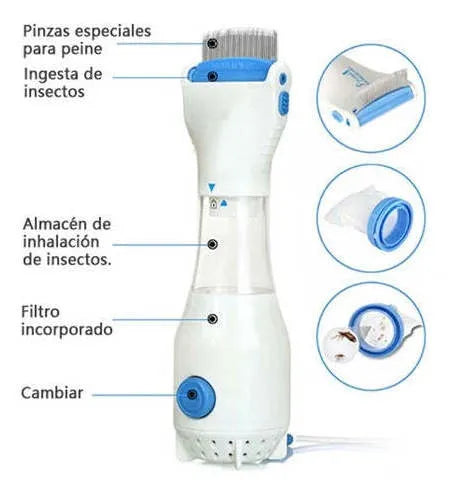 ASPIRADOR DE PIOJOS ELECTRICO