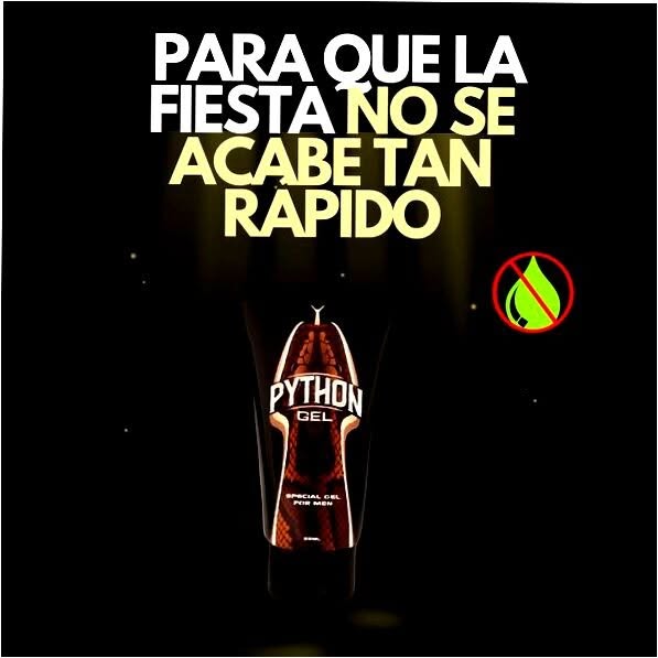 PYTHON GEL - PRODUCTO WINER DE ECUADOR