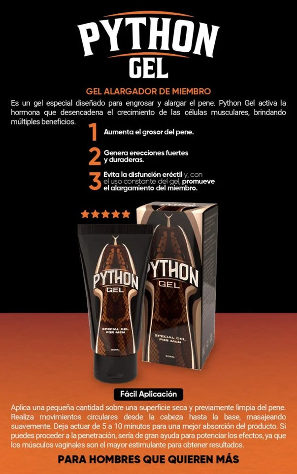 PYTHON GEL - PRODUCTO WINER DE ECUADOR
